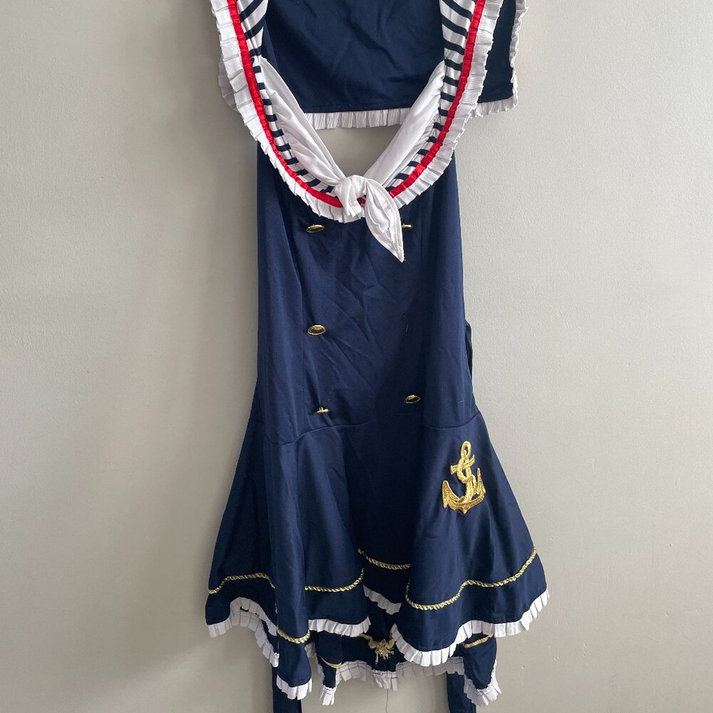 Women's Sailor Halloween Costume with accessories